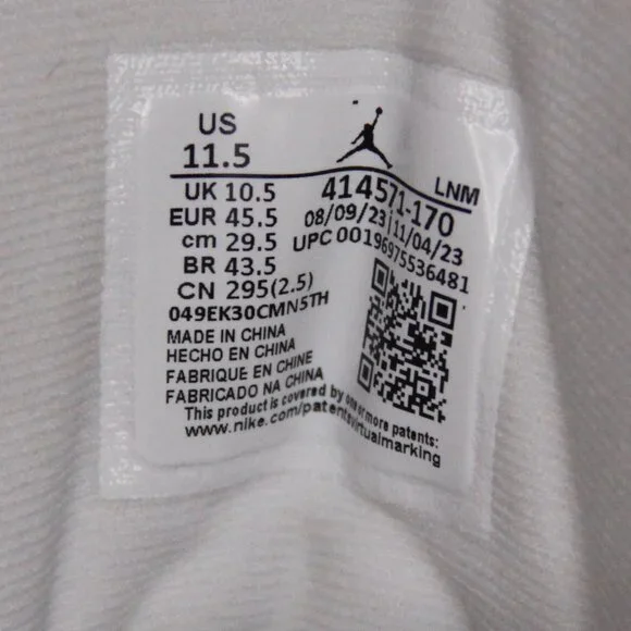 Jordan 13 Retro Blue Grey (Size 11.5M) - Picture 12 of 14